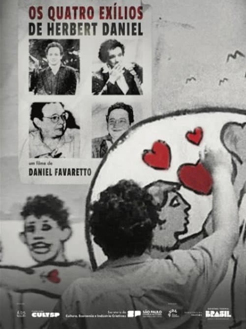 Os Quatro Exílios de Herbert Daniel afişi