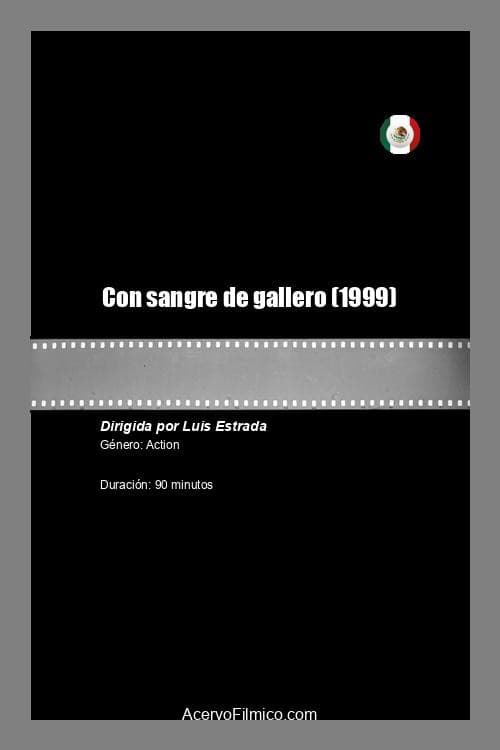 Con sangre de gallero afişi