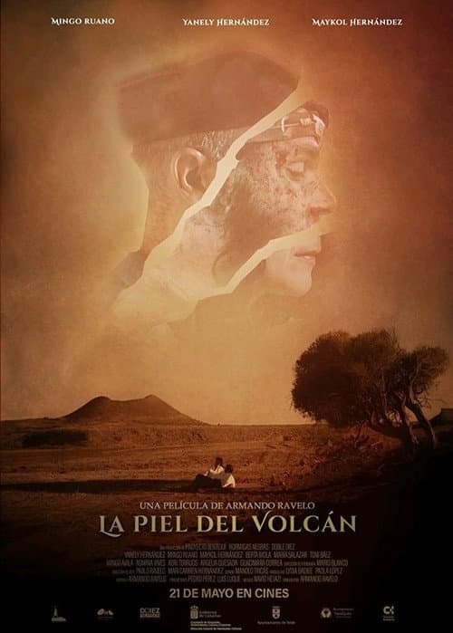 La piel del volcán afişi