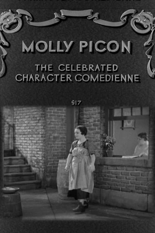 Molly Picon, The Celebrated Character Comedienne afişi