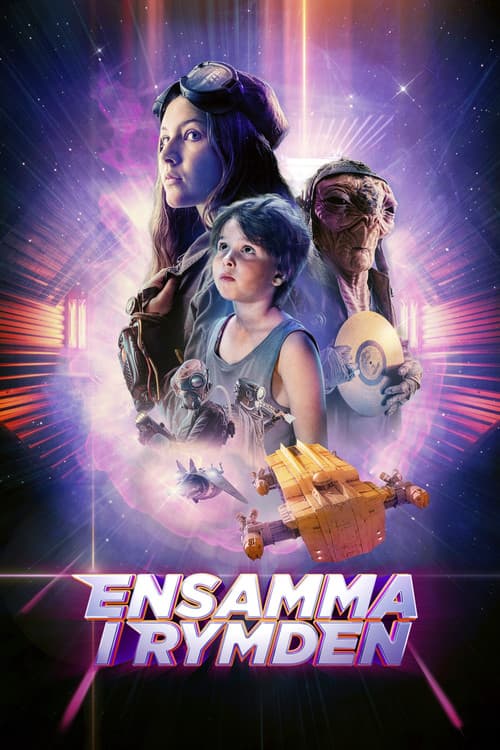 Ensamma i rymden afişi