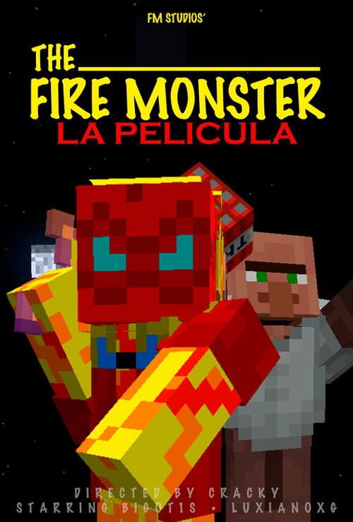 The Fire Monster: La Película afişi