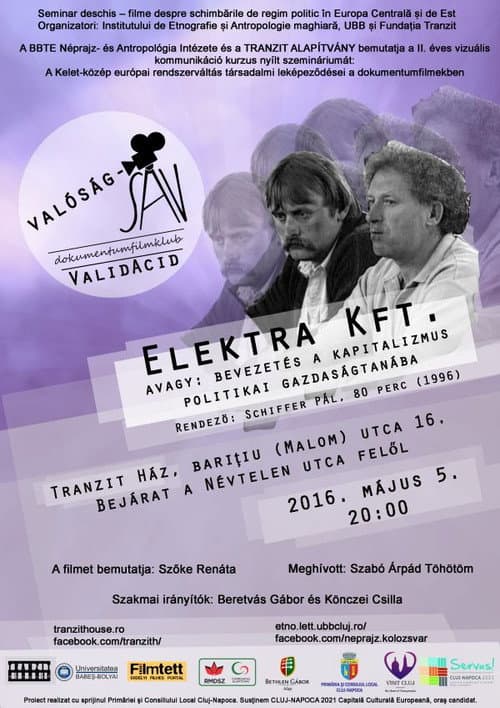 Elektra Kft. avagy: bevezetés a kapitalizmus politikai gazdaságtanába afişi