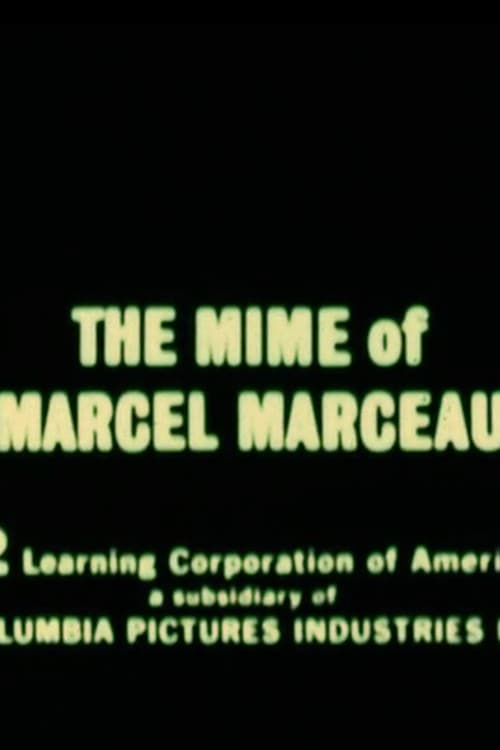 The Mime of Marcel Marceau afişi