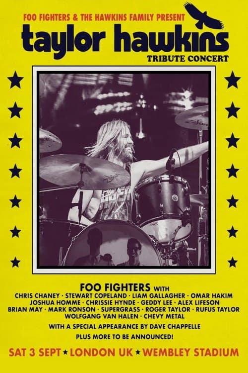 Taylor Hawkins Tribute Concert afişi