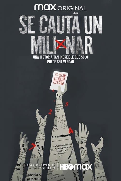 Se busca millonario afişi