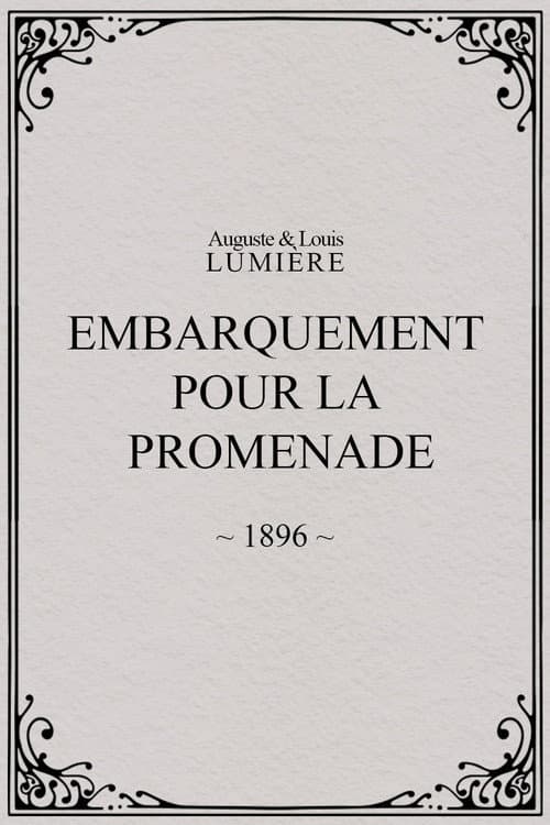 Embarquement pour la promenade afişi
