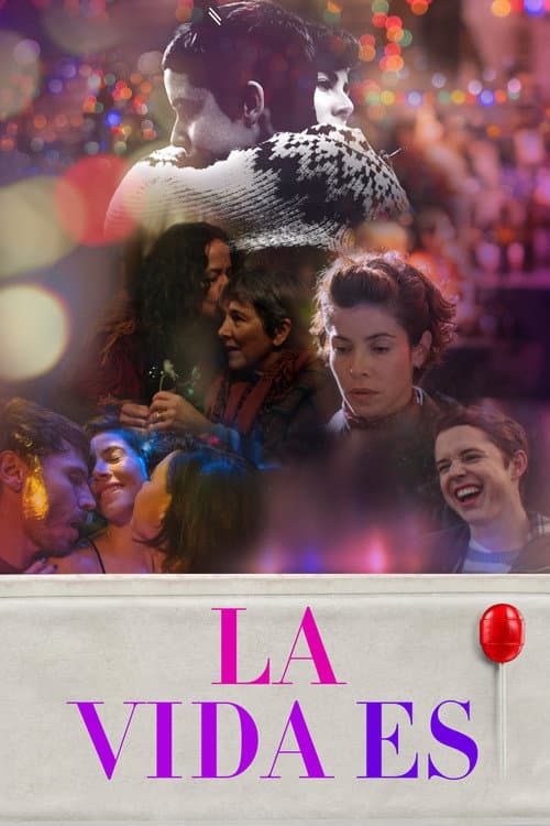 La vida es afişi