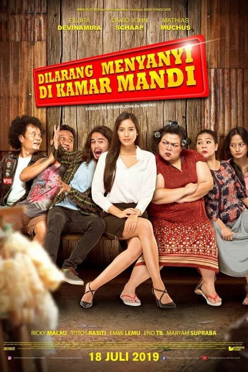 Dilarang Menyanyi di Kamar Mandi afişi