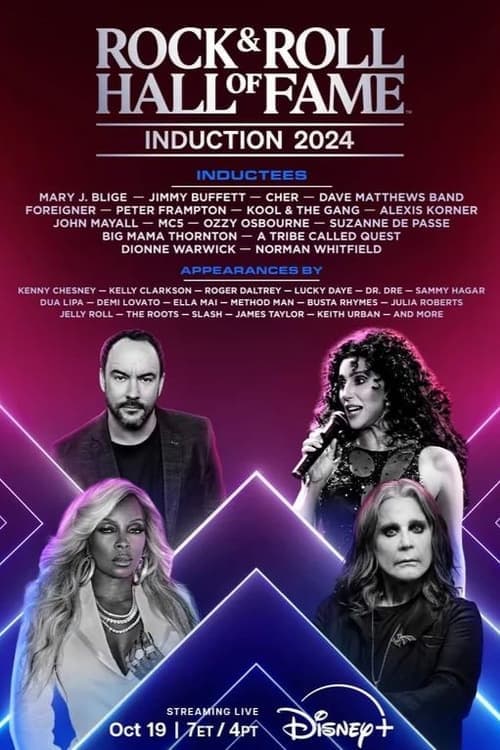 2024 Rock & Roll Hall of Fame Induction Ceremony afişi