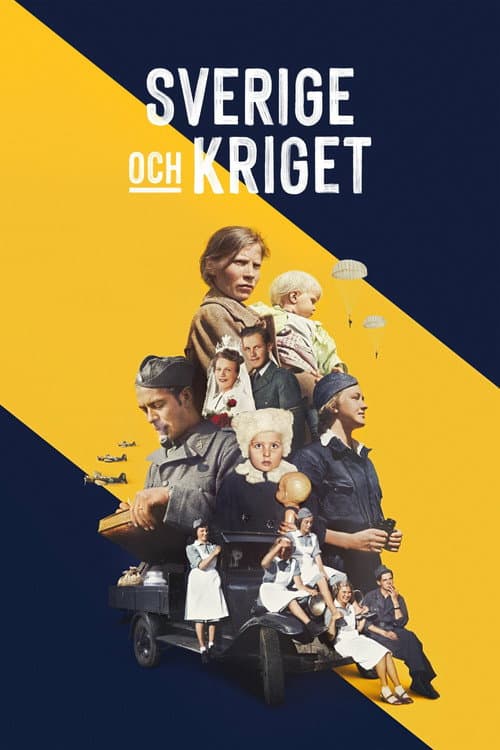 Sverige och kriget afişi
