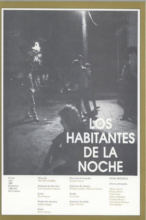Los Habitantes de la Noche afişi