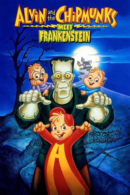 Alvin ve Sincaplar Frankeştayn’a Karşı afişi