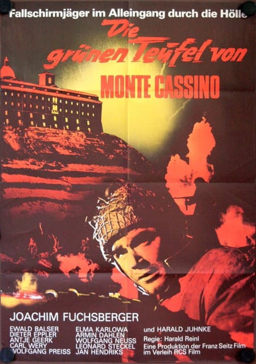 Die grünen Teufel von Monte Cassino afişi