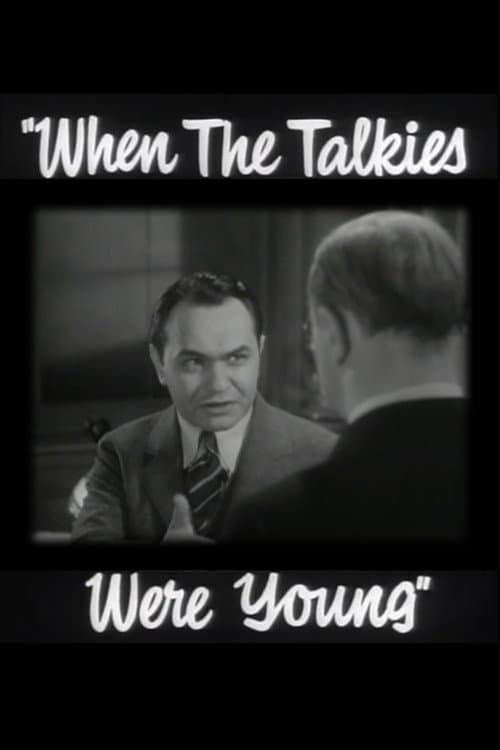 When the Talkies Were Young afişi