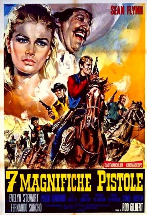 7 magnifiche pistole afişi
