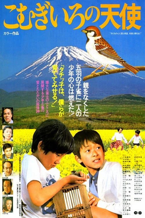 Komugīro no tenshi suzume to shōnen afişi