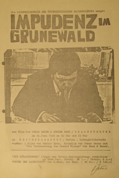 Impudenz Im Grunewald (Teil 1, Teil 2, Teil 3) afişi