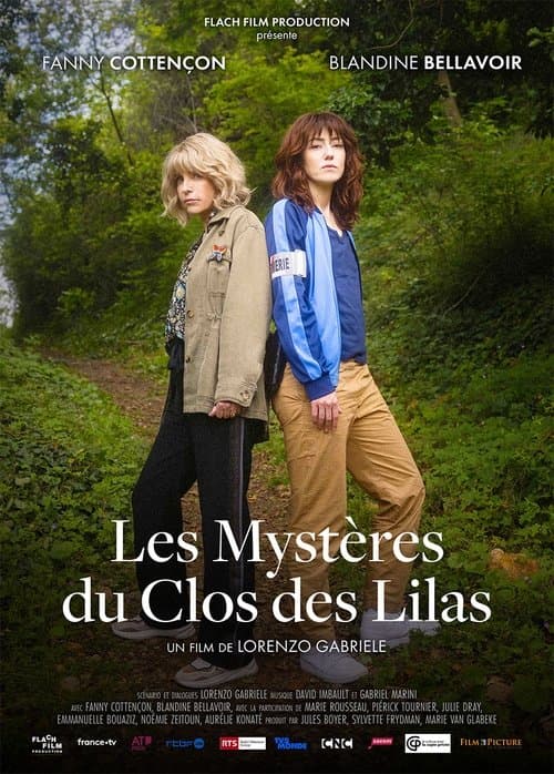 Les Mystères du Clos des Lilas afişi