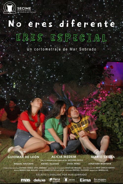 No eres diferente, eres especial afişi