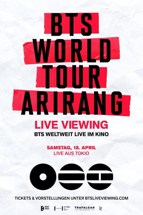 BTS WORLD TOUR [ARIRANG] in Japan afişi