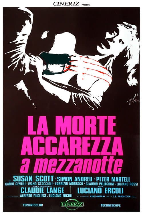 La morte accarezza a mezzanotte afişi
