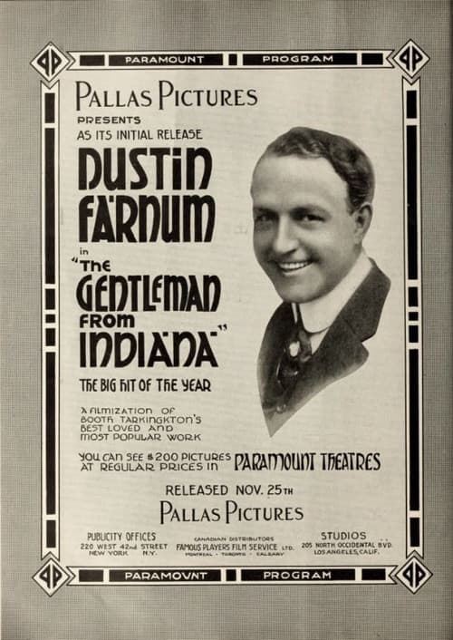 The Gentleman from Indiana afişi