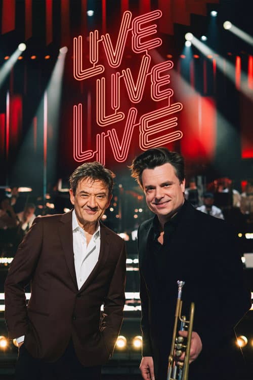 Live live live afişi