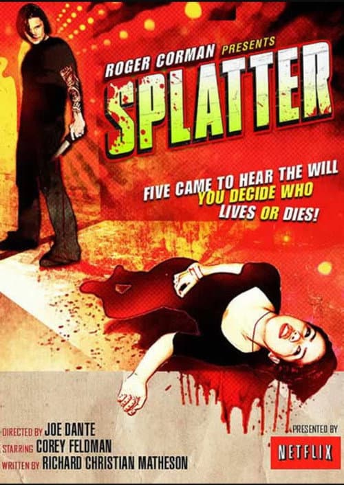 Splatter afişi