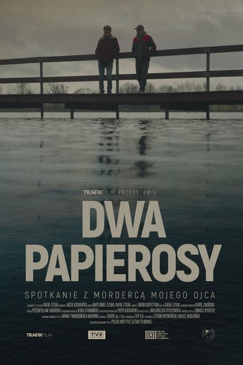Dwa papierosy afişi