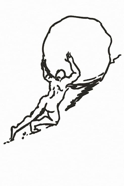 La caída afişi