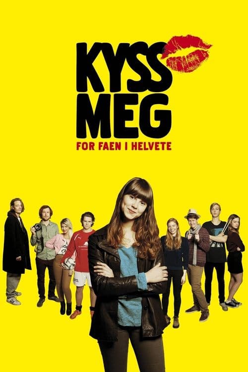 Kyss meg for faen i helvete afişi