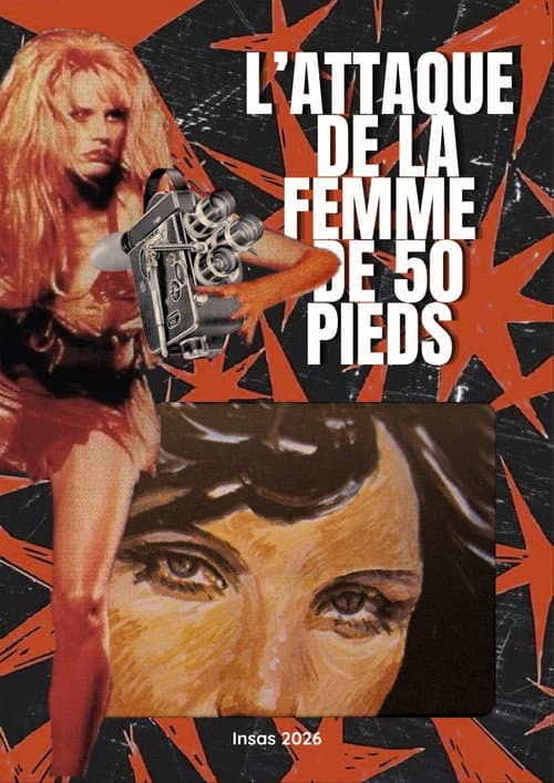 L'attaque de la femme de 50 pieds afişi