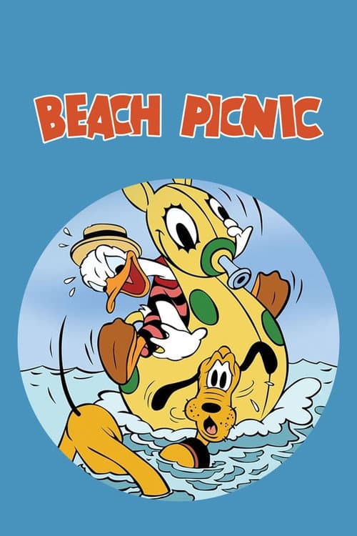 Donald ve Plüto ile Sahilde Piknik afişi