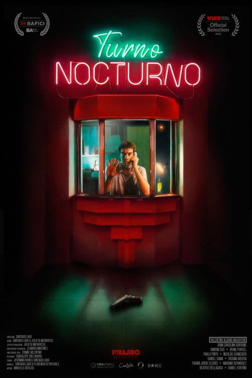 Turno nocturno afişi