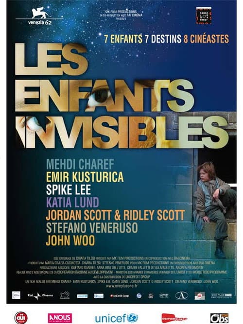 Les enfants invisibles afişi