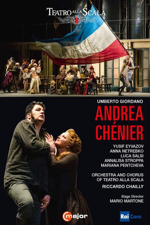 Giordano: Andrea Chénier - Teatro alla Scala afişi