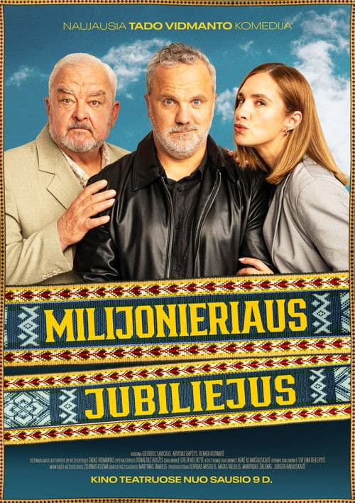 Milijonieriaus jubiliejus afişi