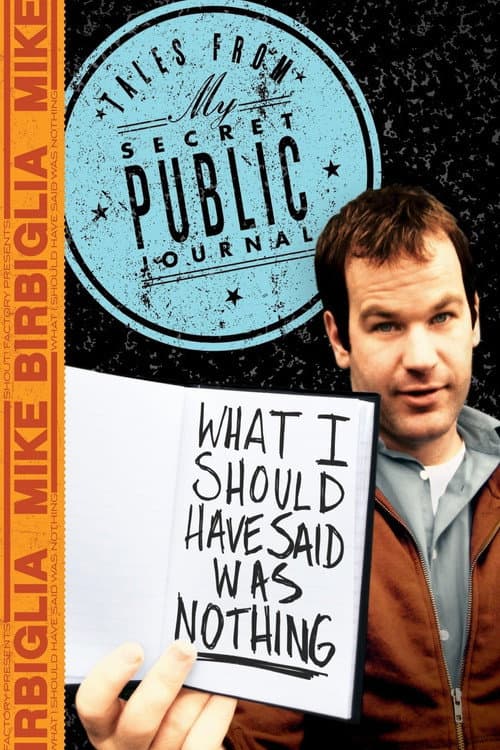 Mike Birbiglia: What I Should Have Said Was Nothing afişi