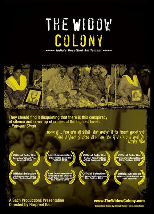 The Widow Colony: India's Unsettled Settlement afişi