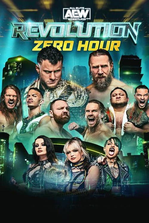 AEW Revolution 2023: Zero Hour afişi