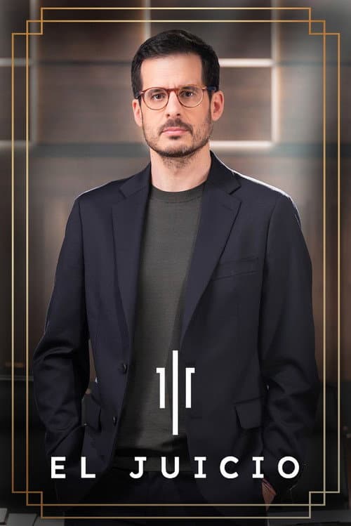 El juicio afişi
