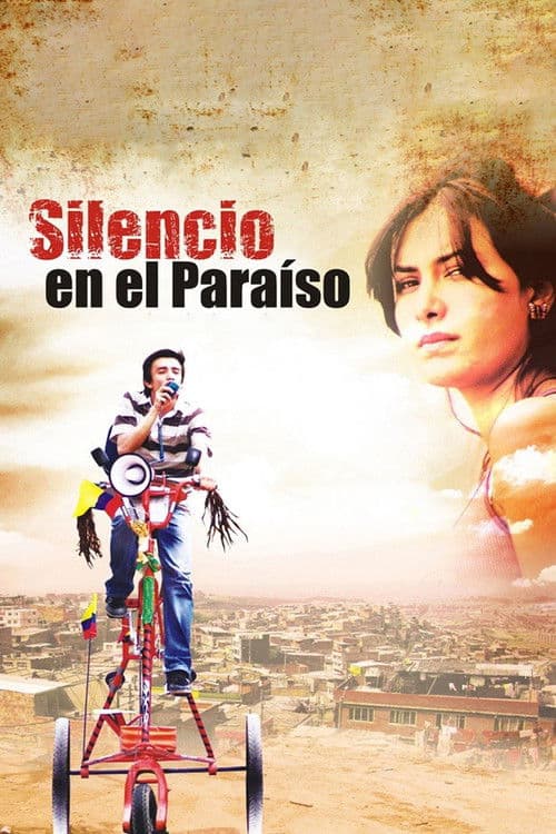 Silencio en el paraíso afişi