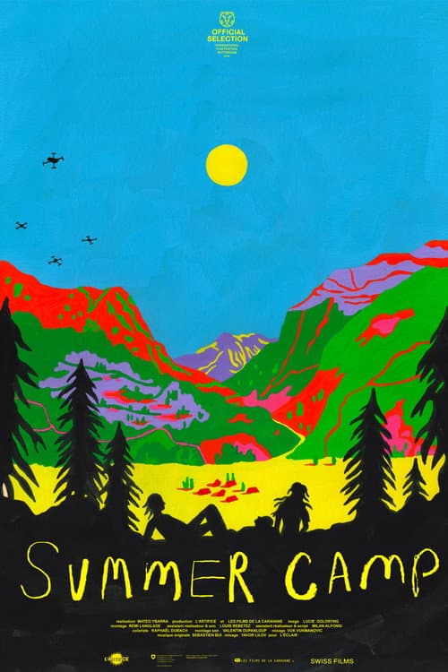 Camp d'été afişi