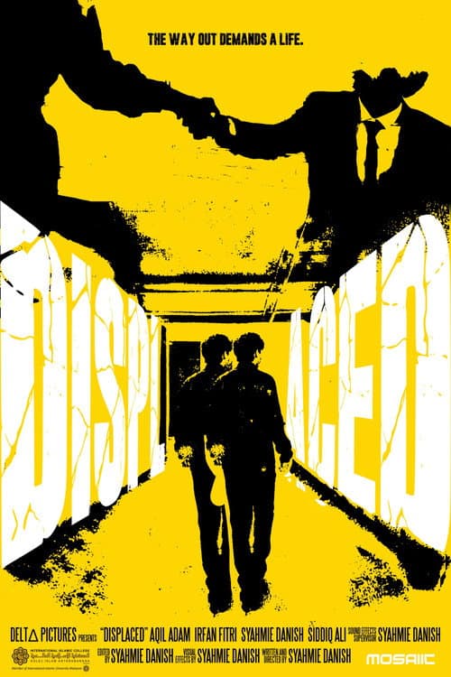 DISPLACED short film afişi