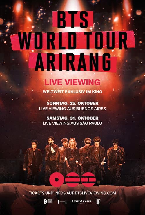 BTS WORLD TOUR [ARIRANG] in Buenos Aires afişi
