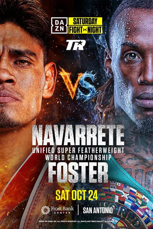 Emanuel Navarrete vs. O’Shaquie Foster afişi