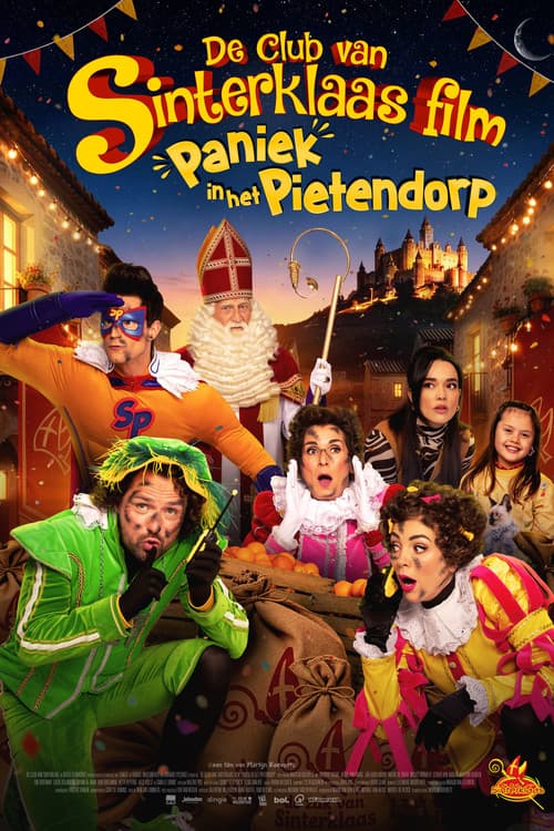 De Club van Sinterklaas film: Paniek in het Pietendorp afişi