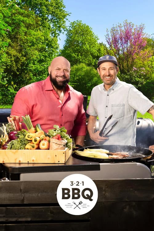 3, 2, 1 BBQ afişi