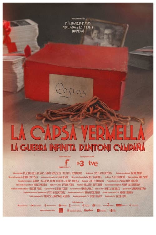 La capsa vermella: la guerra infinita d'Antoni Campañà afişi